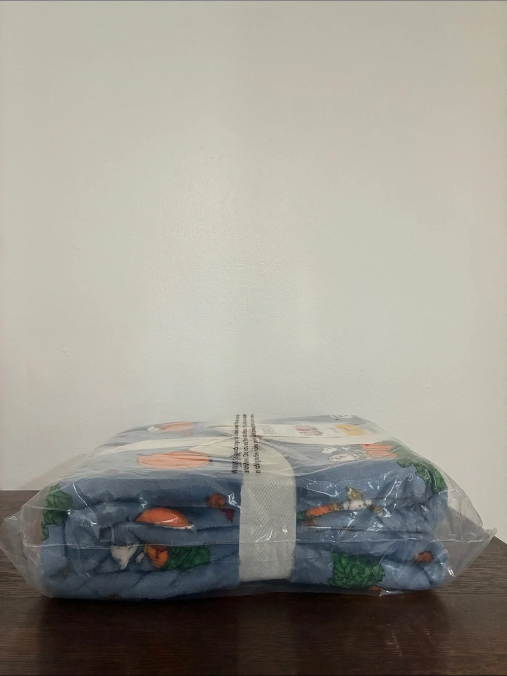 NWT-BERKSHIRE- Peanuts- Snoopy & Friends- Blue Fall VelvetSoft Blanket 55x70